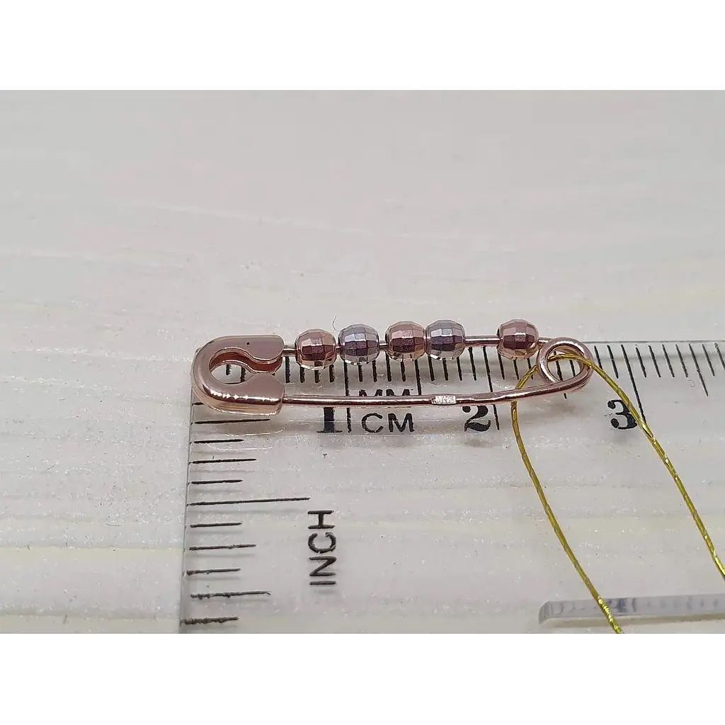 Золота брошка-шпилька Платон. 1П140/00 - фото 3