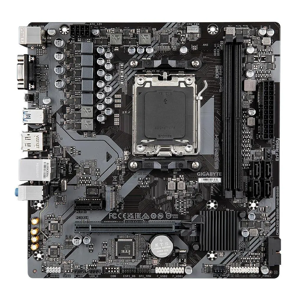 Материнська плата GIGABYTE B650M S2H (B650M S2H) (Socket AM5, AMD B650, Micro-ATX) Б/в