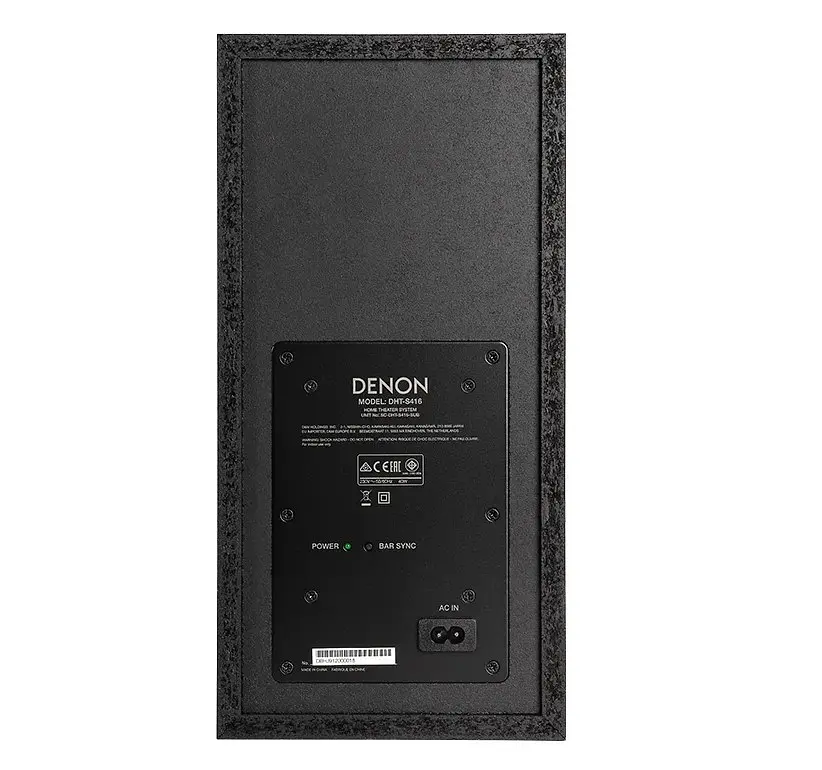 Саундбар із бездротовим сабвуфером Denon DHT-S416 - фото 4