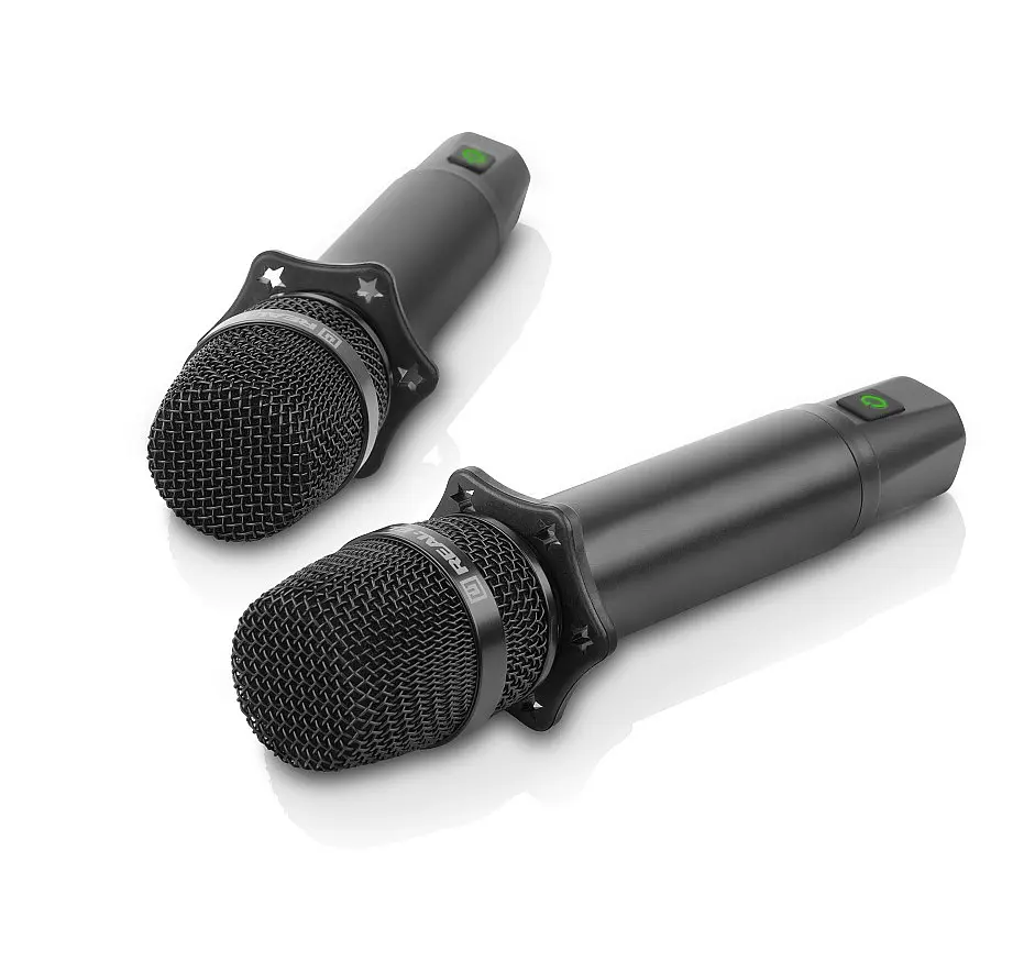 Мікрофони бездротові REAL-EL KM850 Wireless 3,5/6, 35 мм jack - фото 7