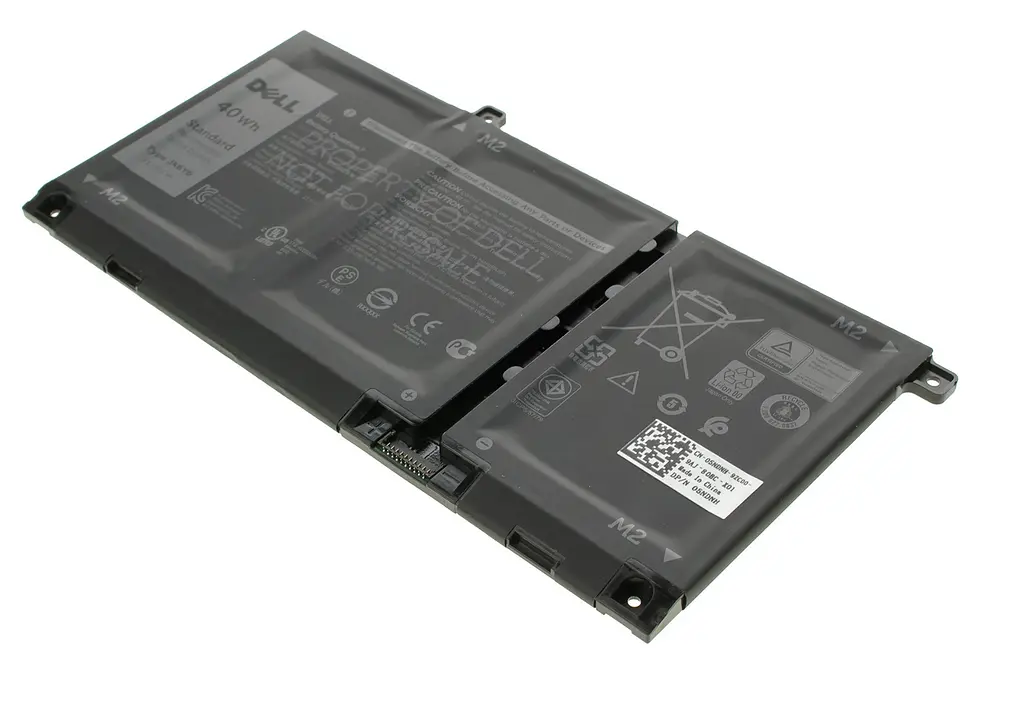 Акумулятор для ноутбука Dell Latitude 3410 JK6Y6, 3550 mAh (40Wh), 3cell, 11.25V, Li-ion, чорний - фото 2