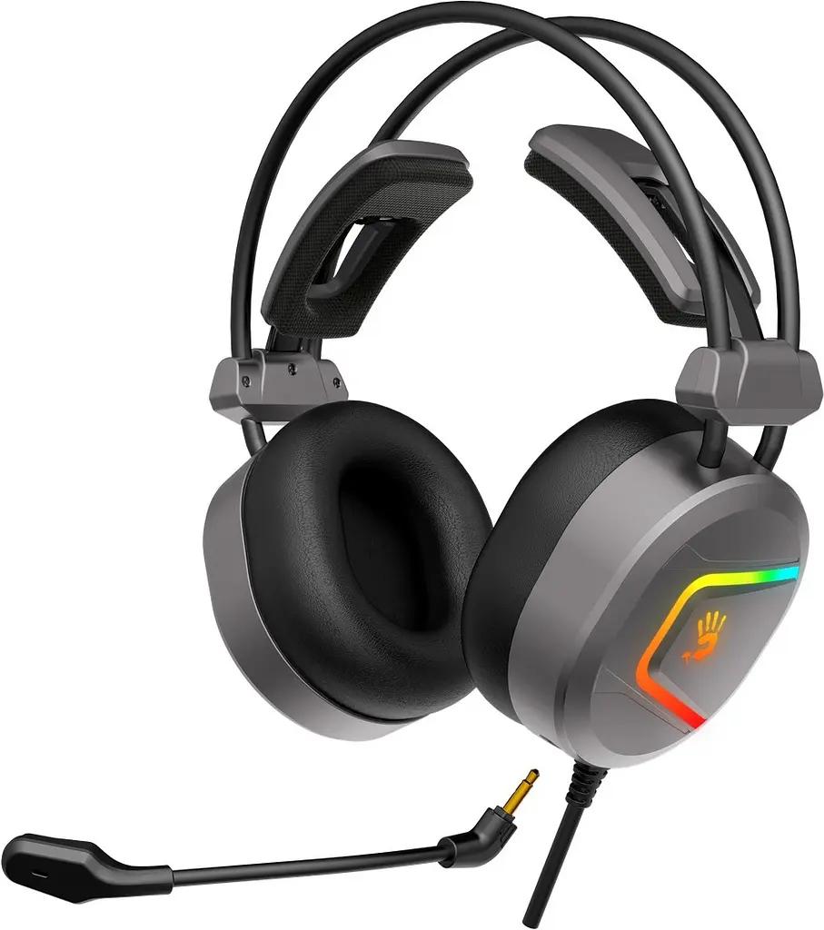 Навушники A4Tech Bloody MC750 grey - фото 2