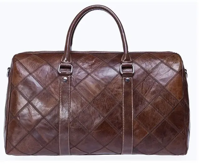 Дорожньо-спортивна сумка 14752 Vintage коричнева - фото 5
