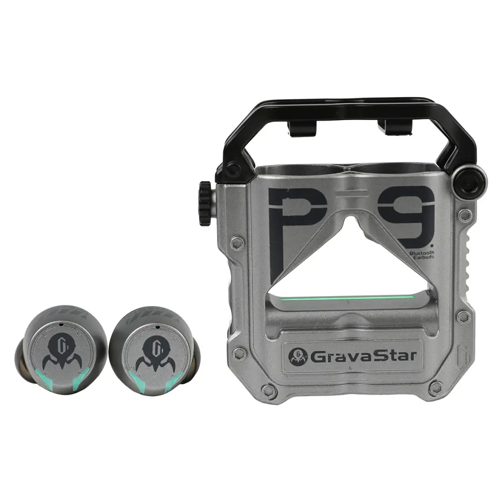 Наушники GravaStar Sirius Pro TWS BT 5.2 Battle-Worn Gray (GRAVASTARP9_WDG) - фото 4