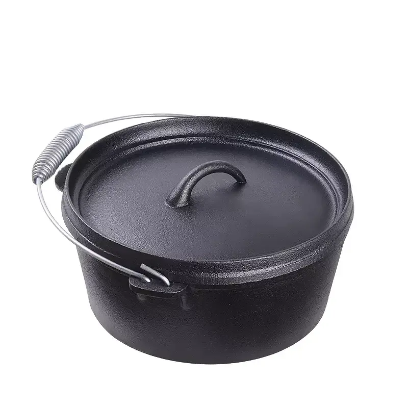 Набір чавунного посуду для барбекю Grill Meister Dutch Oven Set GDO-7 - фото 7