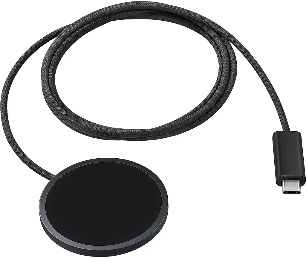 Бездротовий зарядний пристрій Samsung EP-P2900 Magnet Wireless Charger 25W Dark Grey (EP-P2900TBEGWW) - фото 4