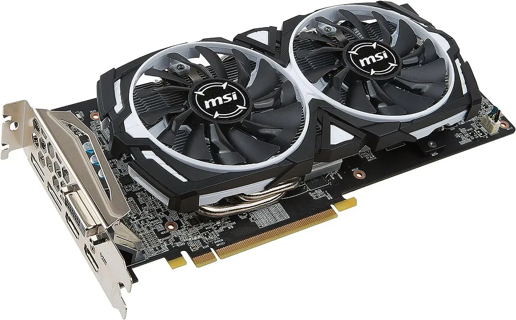 Відеокарта MSI AMD Radeon RX 580 8Gb Armor (Radeon RX 580 ARMOR 8G) (GDDR5, 256 bit, PCI-E 3.0 x16) Б/в - фото 2