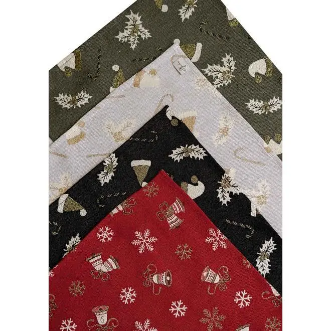 Салфетка Прованс Шапочки на зеленом 35х45 см (36838) - фото 4