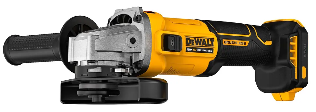 DeWALT Шліфмашина кутова акумуляторна DeWALT 18В XR Li-lon 125мм 0-9000об/хв 1.61кг без АКБ та ЗП - фото 3