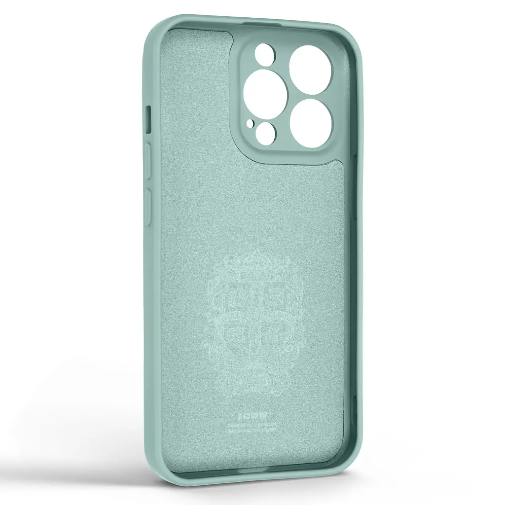 Силиконовый чехол для Apple iPhone 13 Pro, Icon Ring, зеленый, панель-накладка, с кольцом-подставкой на 360°, противоударный, возможность использования магнитных держателей, ArmorStandart (ARM68672) - фото 2