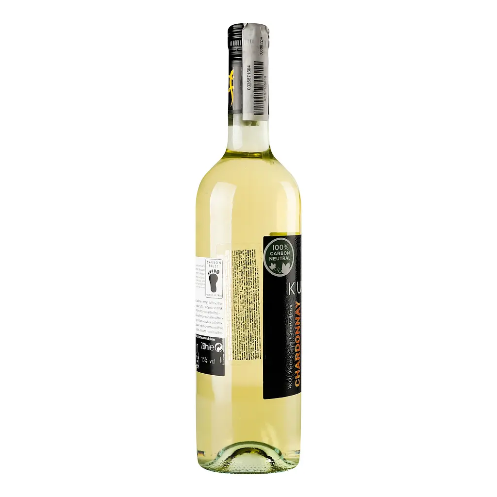 Вино Kumala Chardonnay, 13%, 0,75 л - фото 3