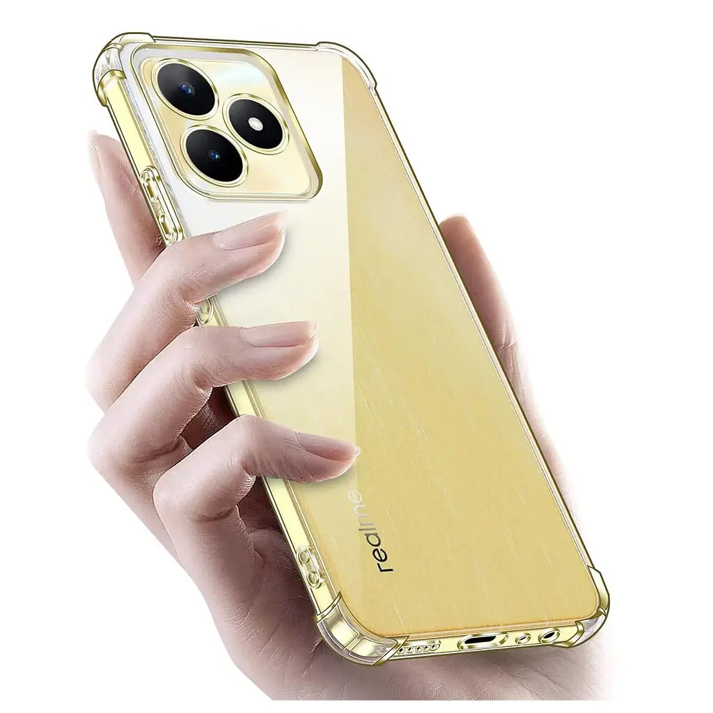 Чохол до мобільного телефона BeCover Anti-Shock Realme Note 50 Clear (711173) - фото 3