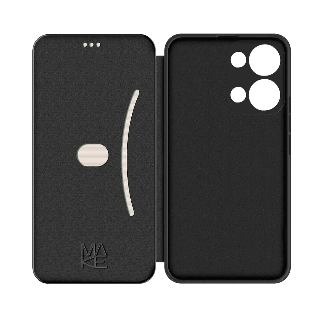 Чохол-книжка MAKE Oppo Reno13 5G Flip Black - фото 4