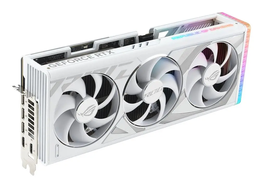 Відеокарта Asus ROG-STRIX-RTX4080-O16G-WHITE (90YV0IC3-M0NA00) - фото 5