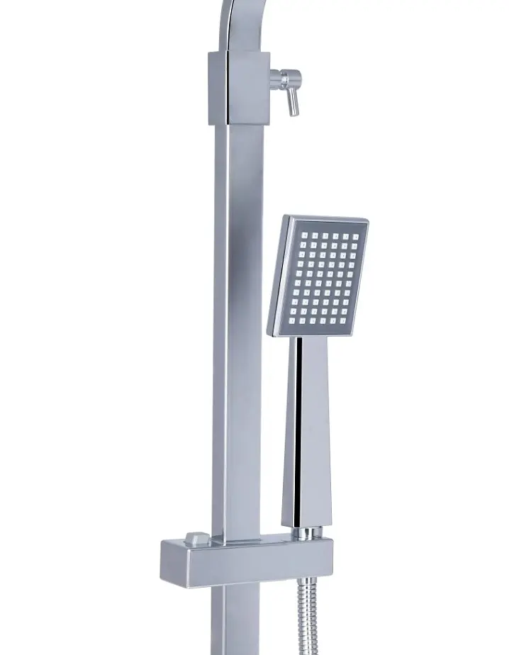 Душова система для кабіни Qtap Capricorn Chrome з виливом 53103KNC - фото 3