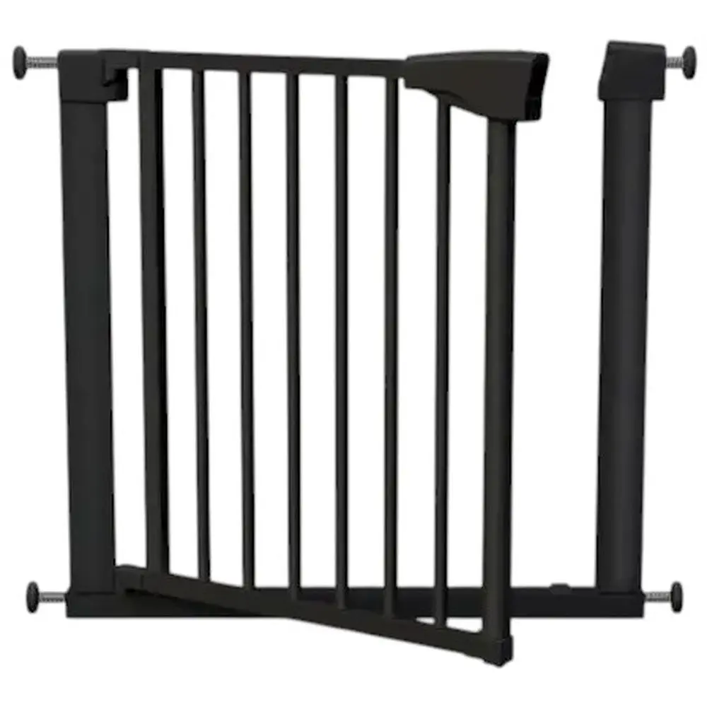 Барьер межкомнатно-лестничный Tulano Guardian 3.0 Black 75-110 см черный - фото 3