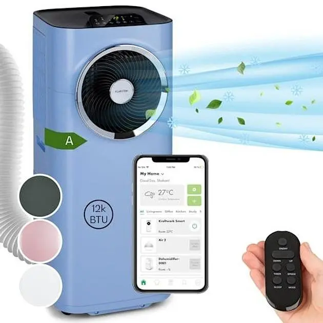 Кондиціонер мобільний Klarstein Kraftwerk Smart 12K (10035739) - фото 7