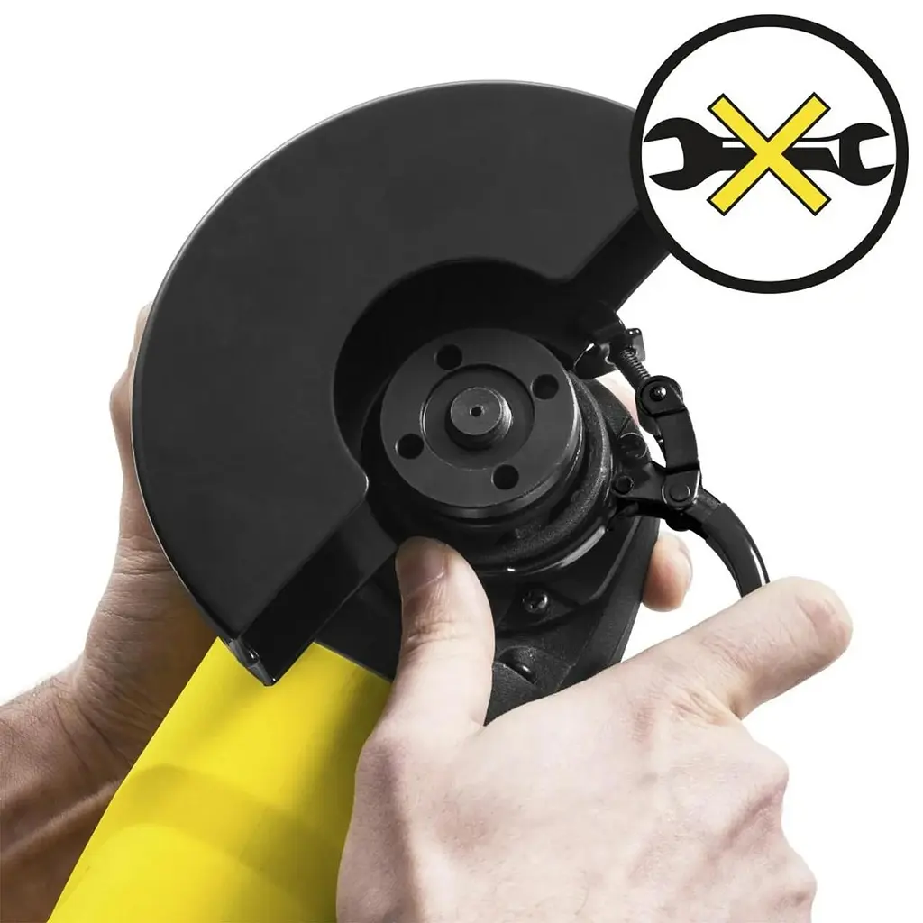 Кутова шліфувальна машина мережева Болгарка Trotec PAGS 10-125 + кейс - фото 7