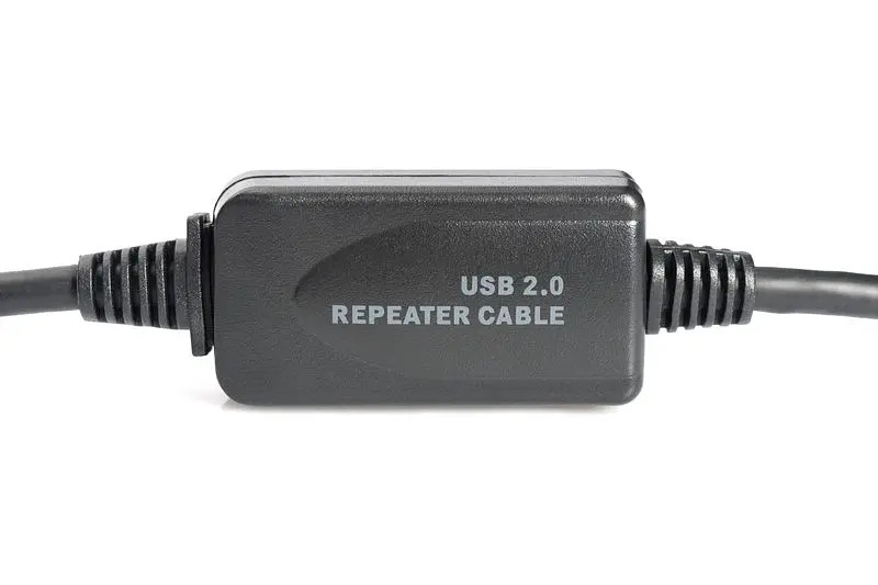 Активний подовжувач із чипом USB AM-AF Digitus 20m black - фото 4