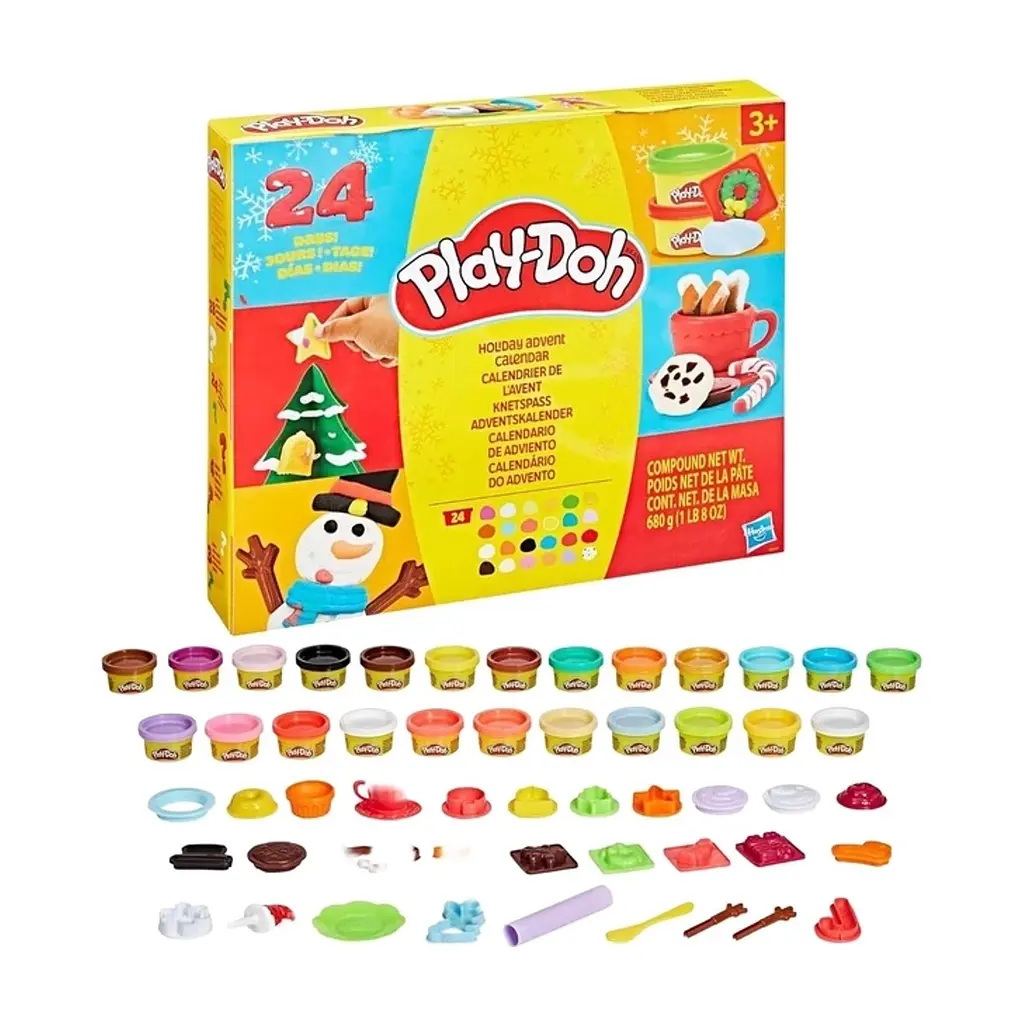 Набір для творчості Hasbro Play-Doh Адвент-календар із пластичною масою (G0501) - фото 4