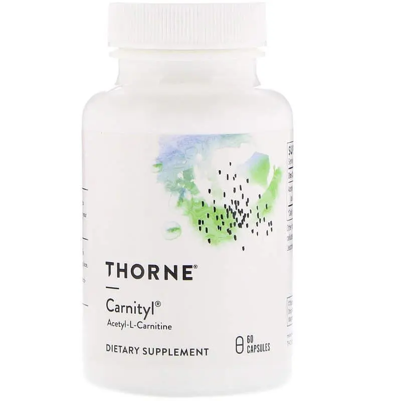 Ацетил карнітин Thorne Carnityl 60 капс