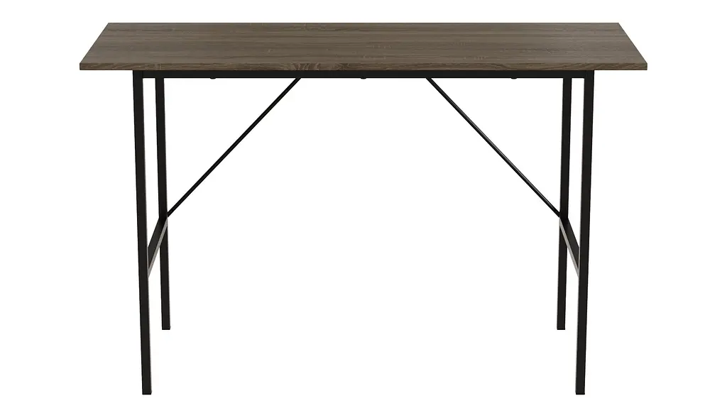 Стол письменный Line Тайм Ferrum-decor 750x1200x500 Черный металл ДСП Дуб Сонома Трюфель 16 мм (FRD-104882) - фото 5
