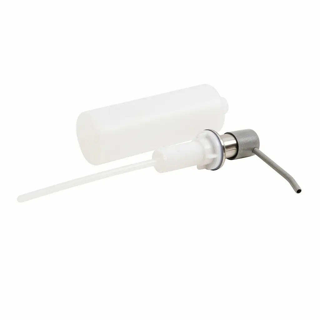 Дозатор миючого засобу Platinum Brushed SA001 сірий металік, Сірий - фото 2