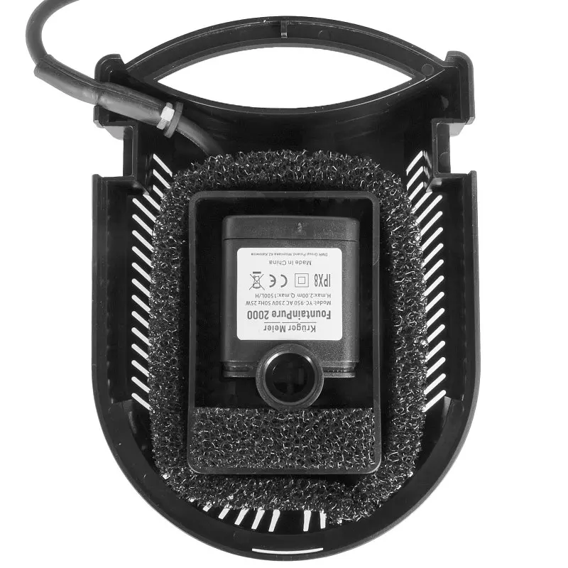 Фонтан-фільтр для ставка Kruger Meier FountainPure 2000 3 в 1: насос, фільтр, фонтан (1500 л/год) - фото 11