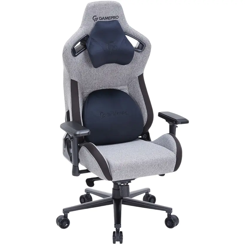 Ігрове крісло GamePro Size XL Fabric Dark Grey (GC900DG) - фото 2
