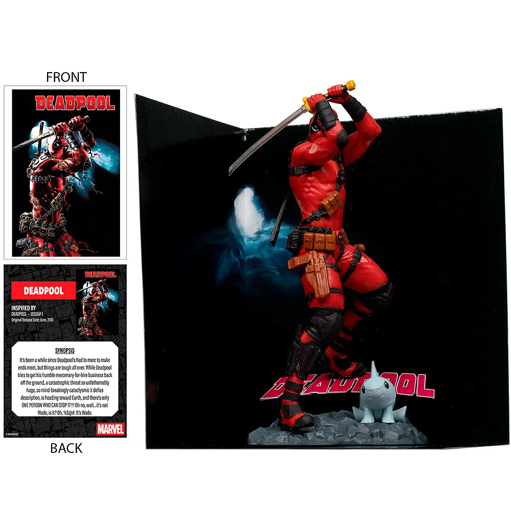 Фігурка Marvel Deadpool - with Scene Deadpool 1 0 19 см - фото 2