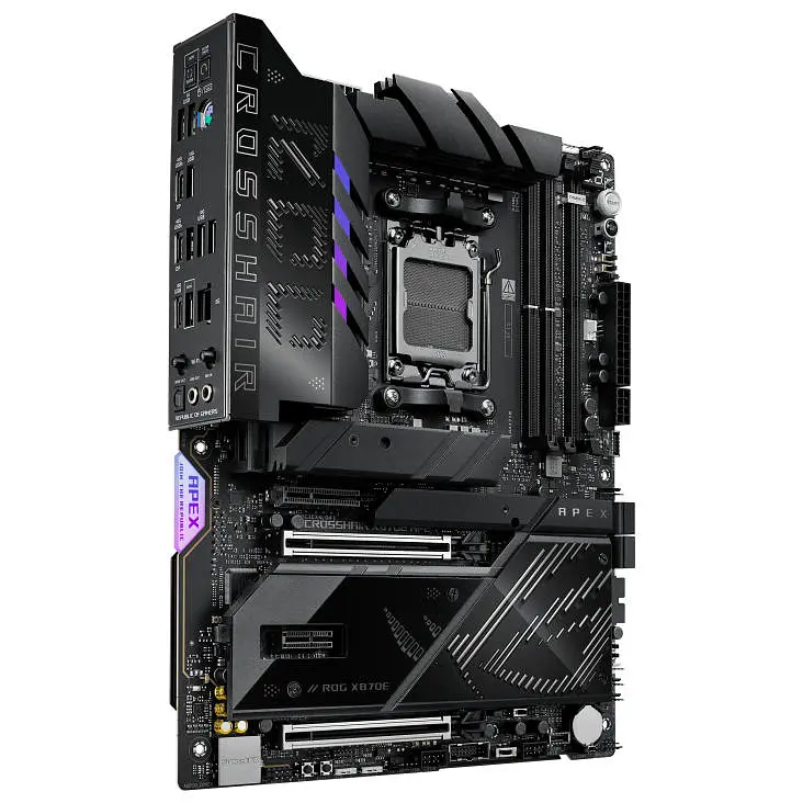 Материнская плата Asus ROG CROSSHAIR X870E APEX sAM5 X870E 4xDDR5 M.2 USB Type-C WiFi BT ATX - фото 3