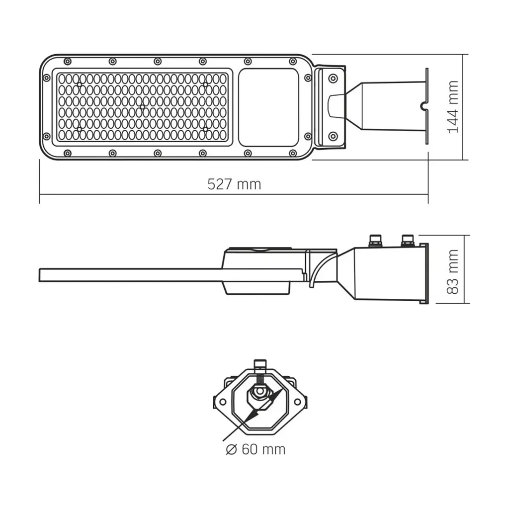 Прожектор Videx IP65 SLE17 100W 11000Lm 5000K 220V (VL-SLE17-1005) - фото 8