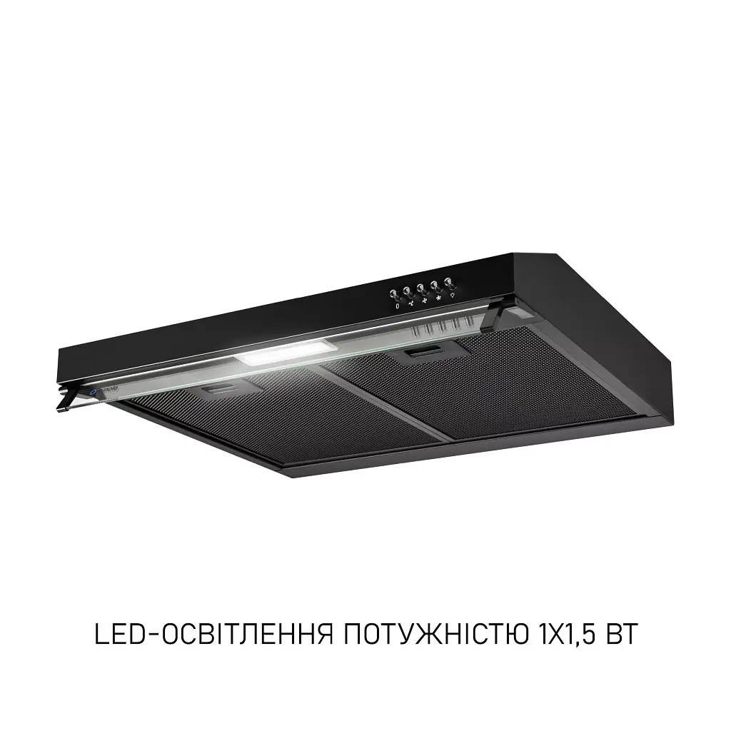 Витяжка плоска Minola HPL 5200 BLF - фото 4