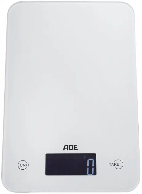 Ваги кухонні цифрові Slim білі ADE KE 915