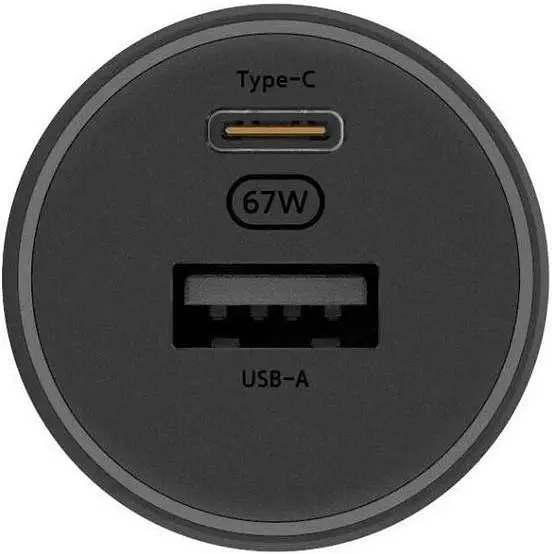 Xiaomi 67W Car Charger USB/Type-C (BHR6814GL) - фото 2