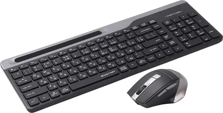 Комплект (клавіатура, миша) A4Tech Fstyler FB2535C Smoky Сірий