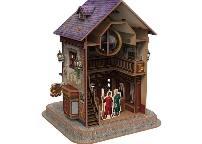 Пазл 4D Puzz 3D Хогвартский Экспресс Гарри Поттер Hogwarts Express Set 3D puzzle 180 эл. (4dpuz001) - фото 6