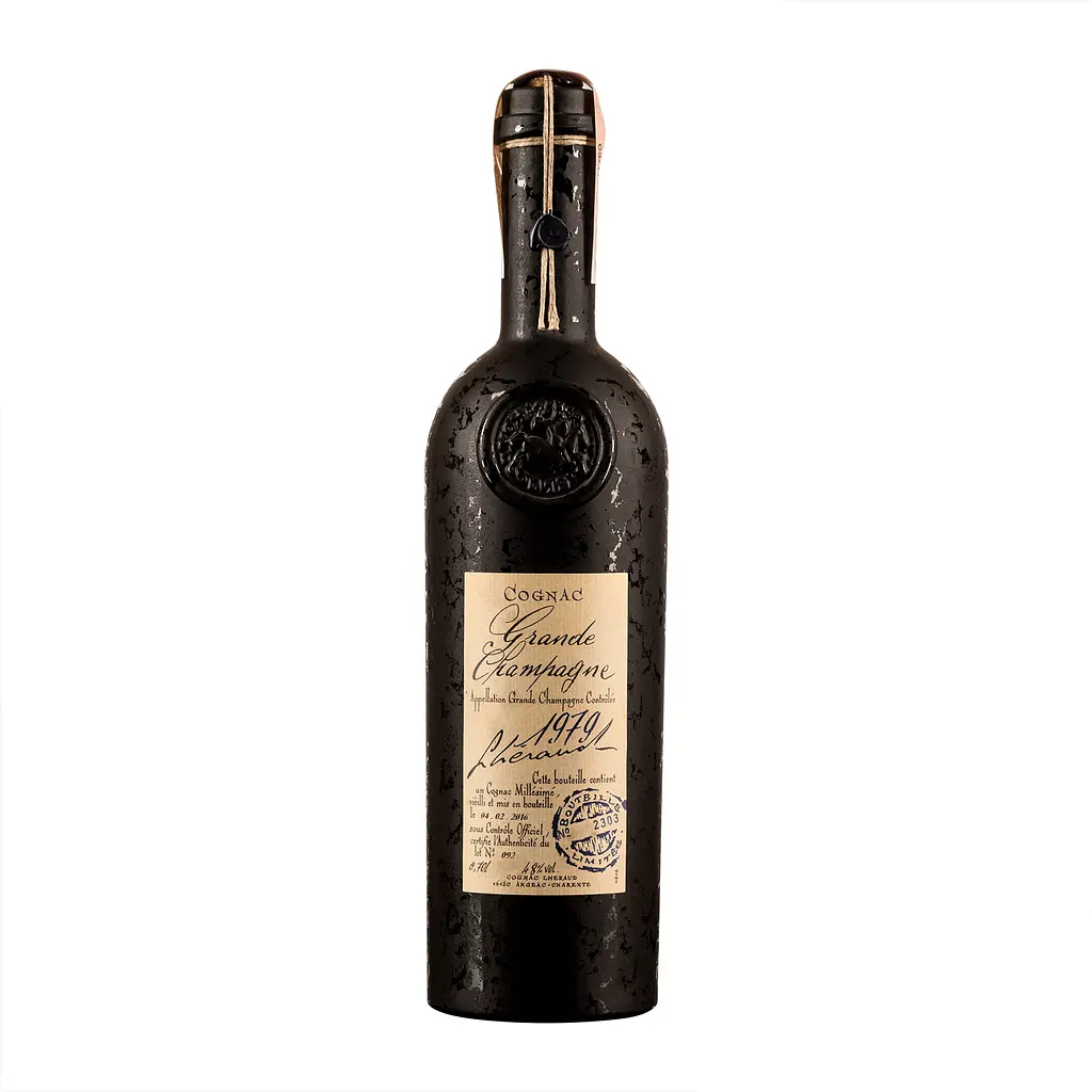 Коньяк Lheraud 1979 Grande Champagne, у дерев'яній коробці, 48%, 0,7 л - фото 2
