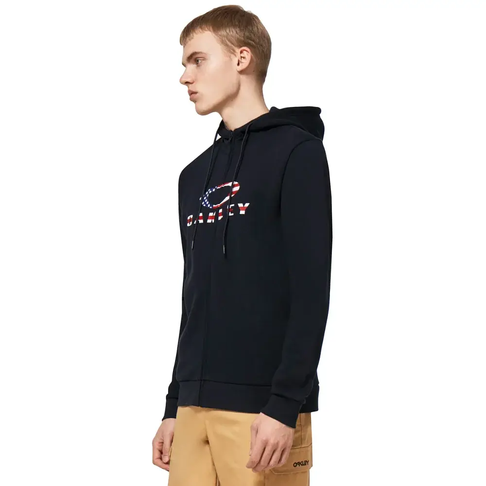 Толстовка Oakley Bark FZ Hoodie 2.0 M Army green - фото 6