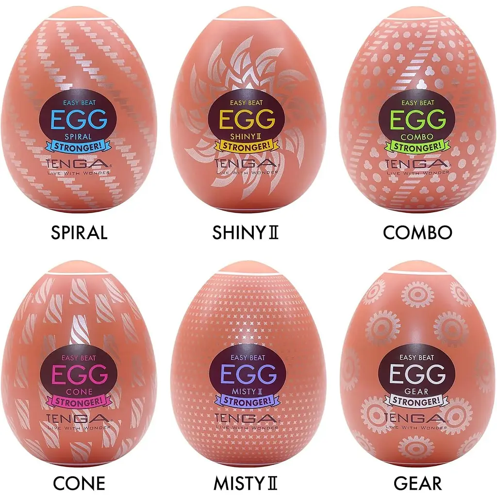 Яйцо-мастбутор Tenga Egg Hard Boilded II Pack - фото 2