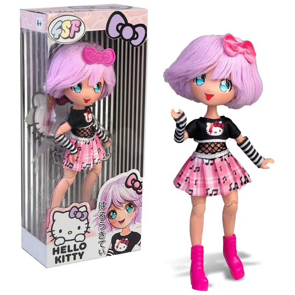 Дитяча лялька "Тедді Рок" 4SF Manga Dolls HKTF0100 серії "Hello Kitty"