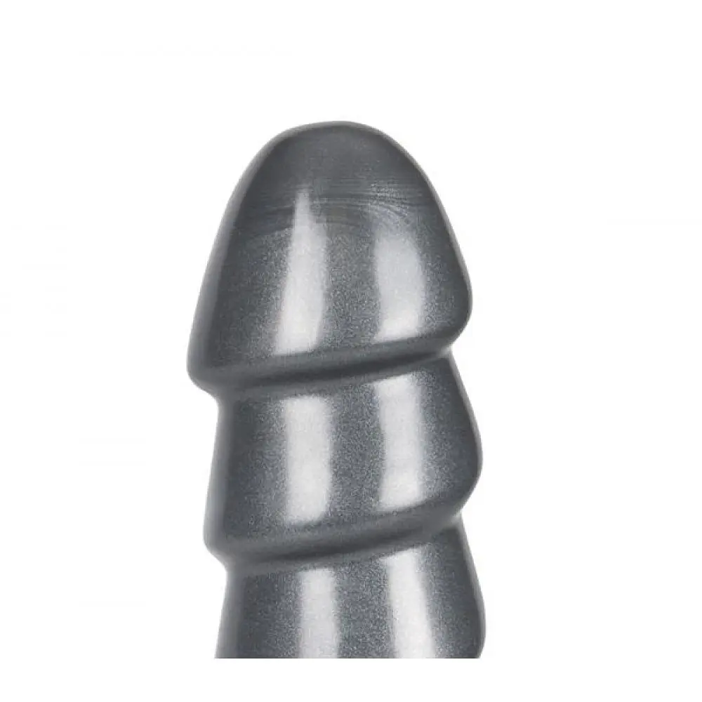 Фалоімітатор для фістингу Doc Johnson American Bombshell B-10 Warhead Gun Metal, 25.4х6.9 см - фото 4
