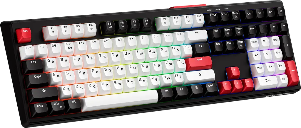Клавіатура GamePro GK650 RGB Black - фото 3