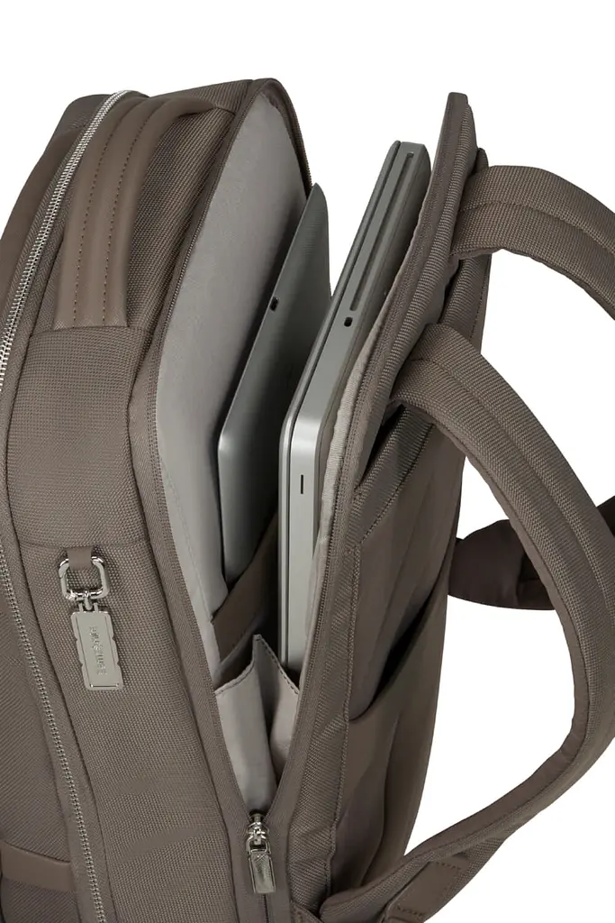 Рюкзак 15.6" Samsonite IMAGE BIZ DARK TAUPE 41x28x13,5 KS2*53107 - фото 10
