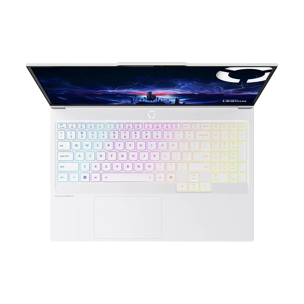 Ігровий ноутбук Lenovo Legion 7 16IAX10, (83KY0039RM), процесор Intel Core Ultra 9 275HX (36 МБ кешу, до 5,40 ГГц) 16-дюймовий WQXGA OLED 240 Гц, 32 ГБ DDR5 CSO 5070 з 8 ГБ, білий - фото 3