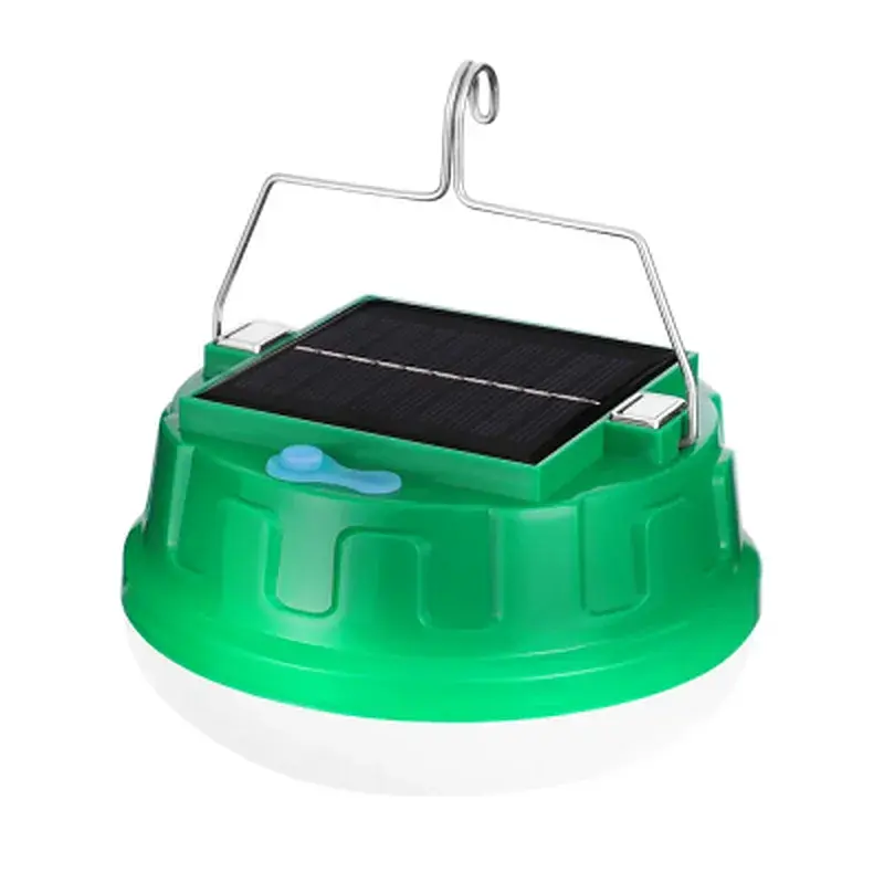 Кемпінговий ліхтар NEWVEW NV-E953 50W із сонячною панеллю, 3600mAh, Green (NWVW-NV-E953-GN) - фото 4