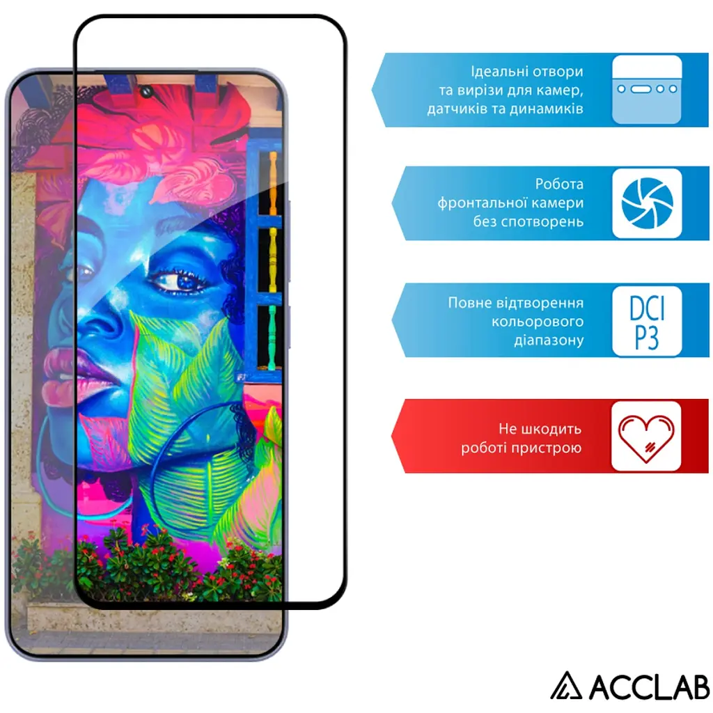 Стекло защитное ACCLAB Full Glue Xiaomi 15 Black (1283126607387) - фото 5