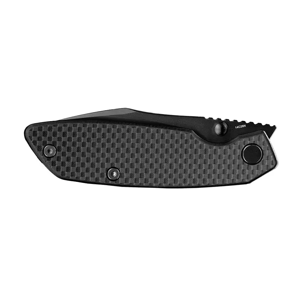 Ніж складаний туристичний Ruike P746-CB2, (8 см) 14C28N / G10 чорний - фото 4