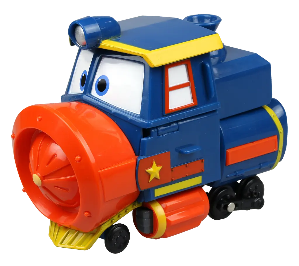 Трансформер паровозик Silverlit Robot Trains Віктор, 10 см (80168) - фото 2