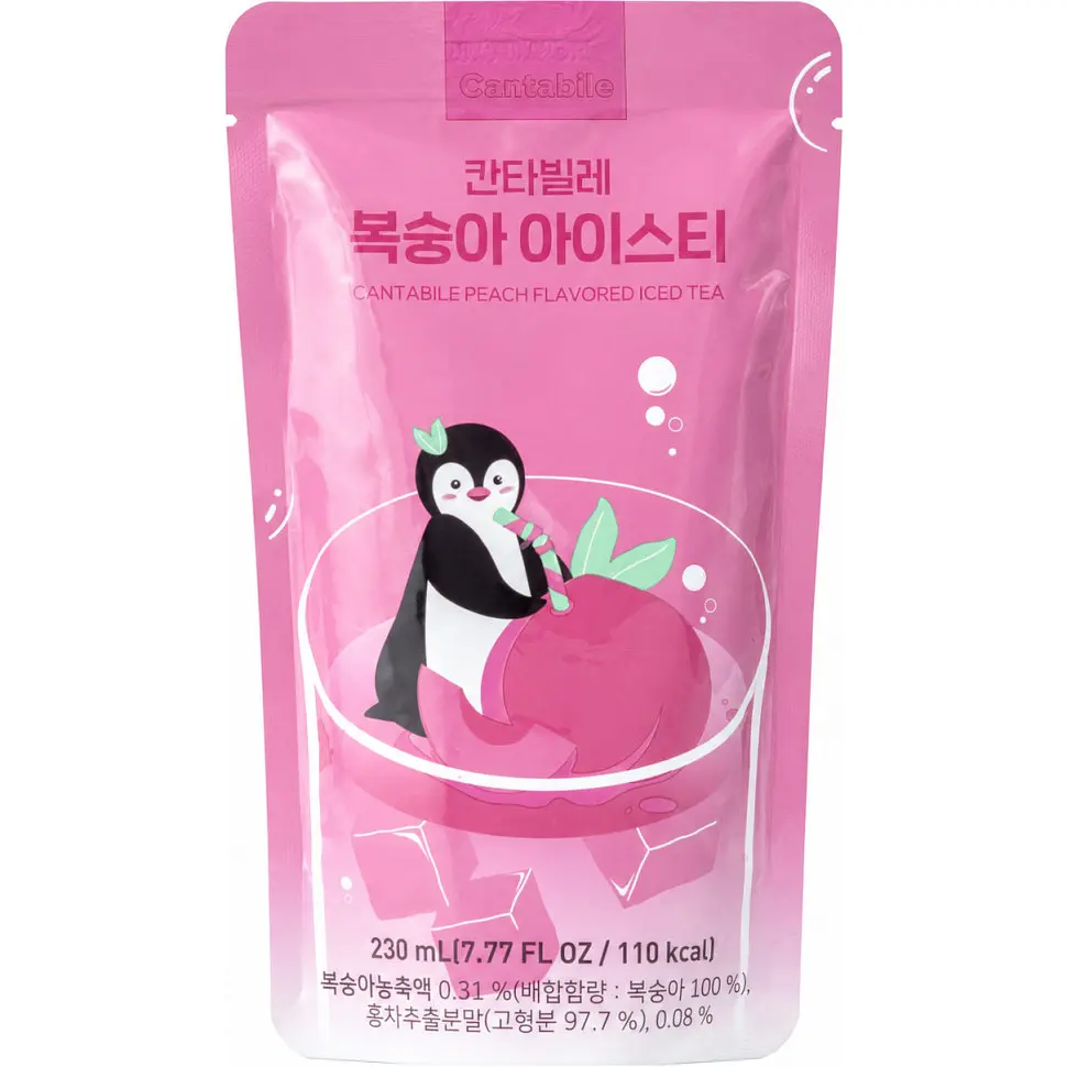 Напій Peach Flavored Iced Tea Cantabile 230мл